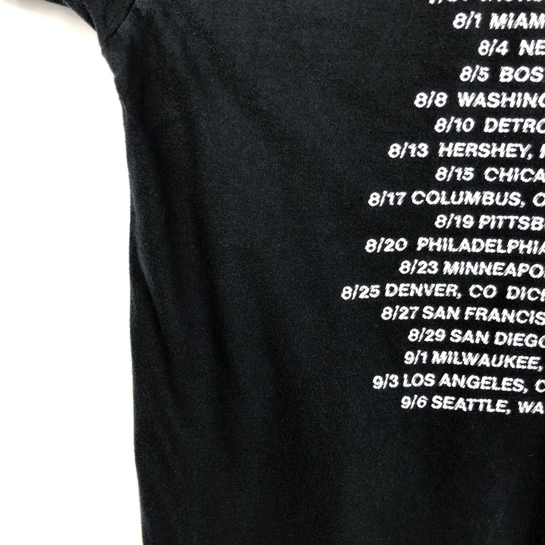 GREEN DAY Green Day Band T-shirt Band T Men's M size unclear black type Vintage Second Hand