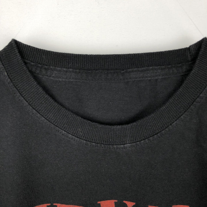 NIRVANA Nirvana Band T-shirt, Band T, Men's XL size unclear black type Vintage Second Hand
