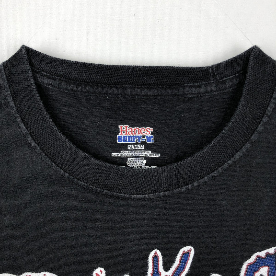 Hanes BEEFY-T Rob Zombie KORN Band T-shirt (Men's size M) cotton black type Vintage Second Hand
