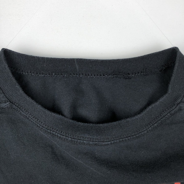 NIRVANA Nirvana Band T-shirt, Band T, Men's L size cotton black type Vintage Second Hand
