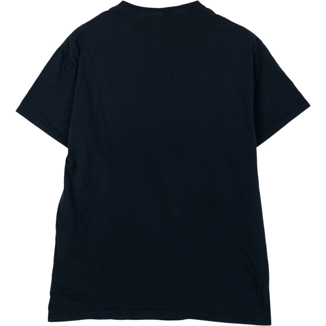BILLIE EILISH Billie Eilish Band T-shirt Band T Men's S size cotton black type Vintage Second Hand