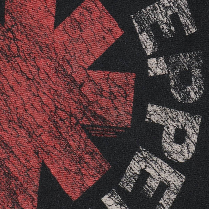 BRAVADO RED HOT CHILI PEPPERS Red Hot Chili Peppers Band T-Shirt Band Tee Men's XL cotton black type Vintage Second Hand