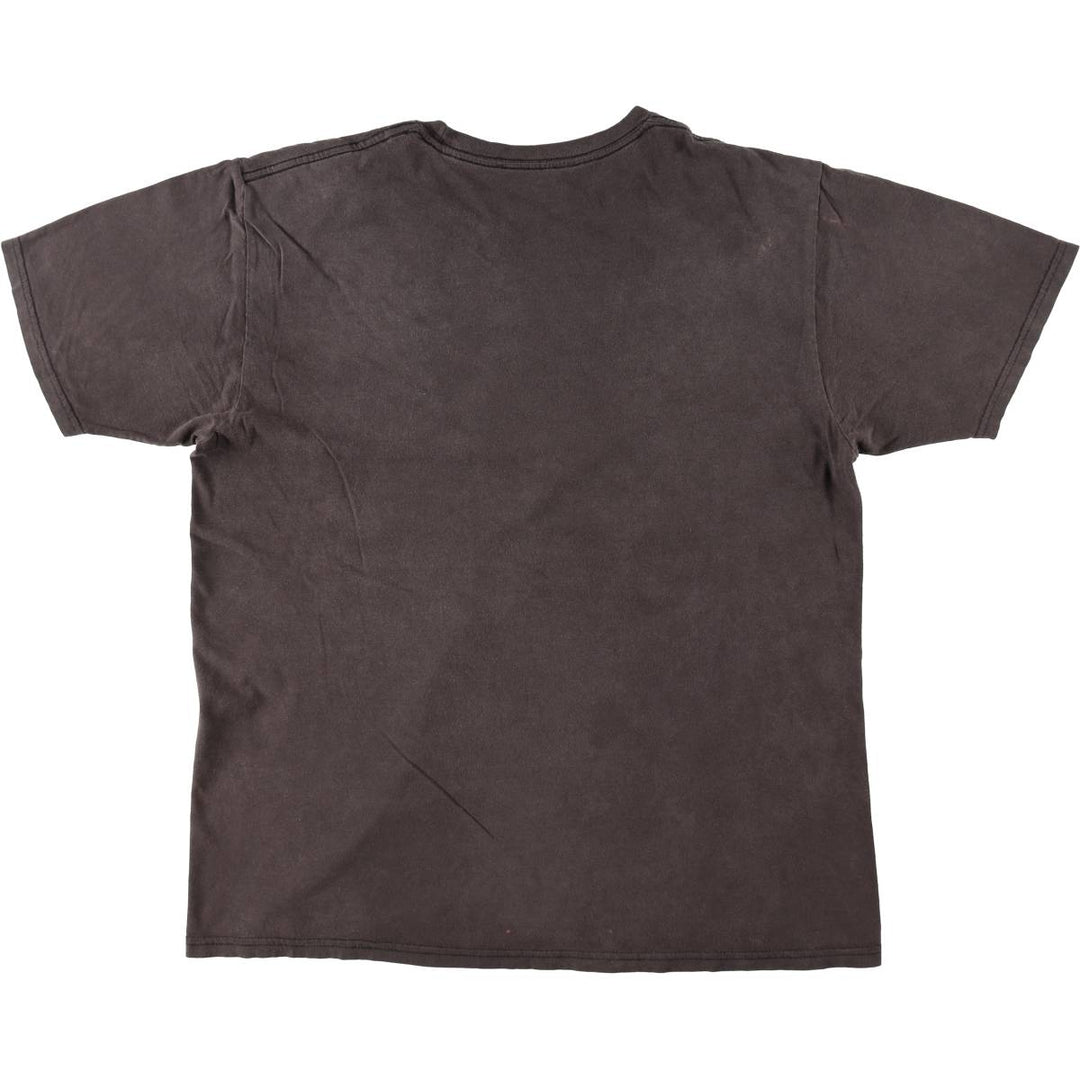 GREEN DAY Green Day Band T-shirt Band T Men's XL size cotton brown type Vintage Second Hand