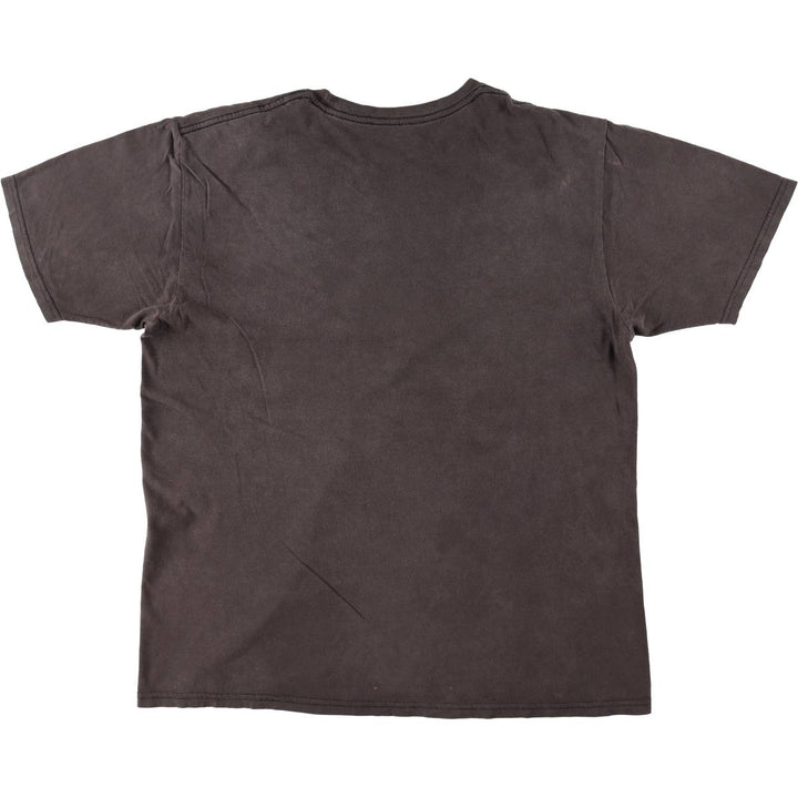 GREEN DAY Green Day Band T-shirt Band T Men's XL size cotton brown type Vintage Second Hand