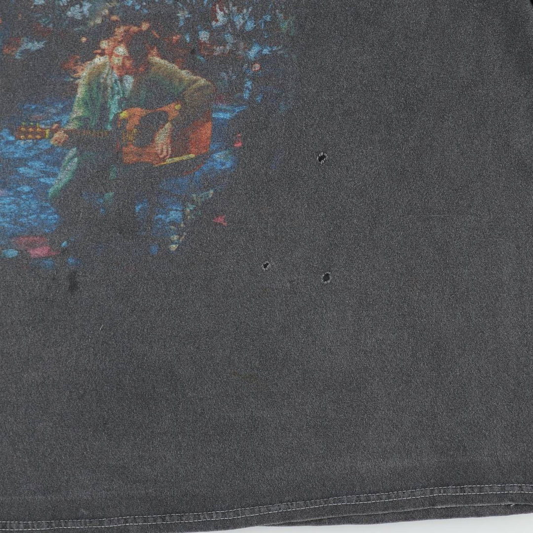 NIRVANA Nirvana Band T-shirt, Band T, Men's XL size cotton Charcoal Vintage Second Hand