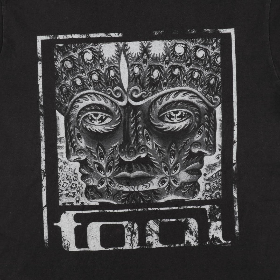 TOOL Band T-shirt, Men's L size cotton black type Vintage Second Hand