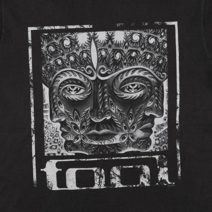 TOOL Band T-shirt, Men's L size cotton black type Vintage Second Hand