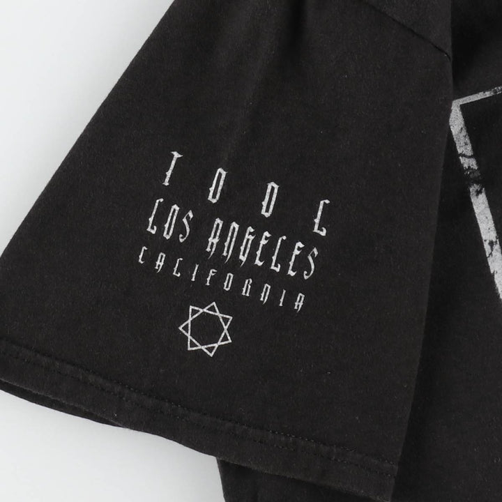 TOOL Band T-shirt, Men's L size cotton black type Vintage Second Hand