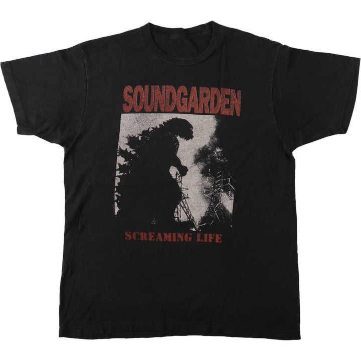 Soundgarden Band T-shirt (Men's size M) unclear black type Vintage Second Hand