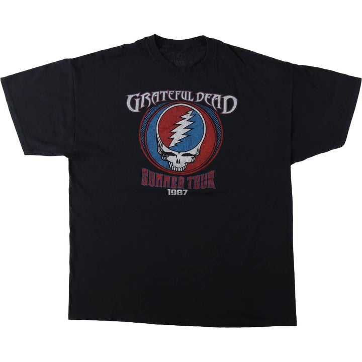 LIQUID BLUE GRATEFUL DEAD Band T-shirt (Men's XL equivalent) unclear black type Vintage Second Hand