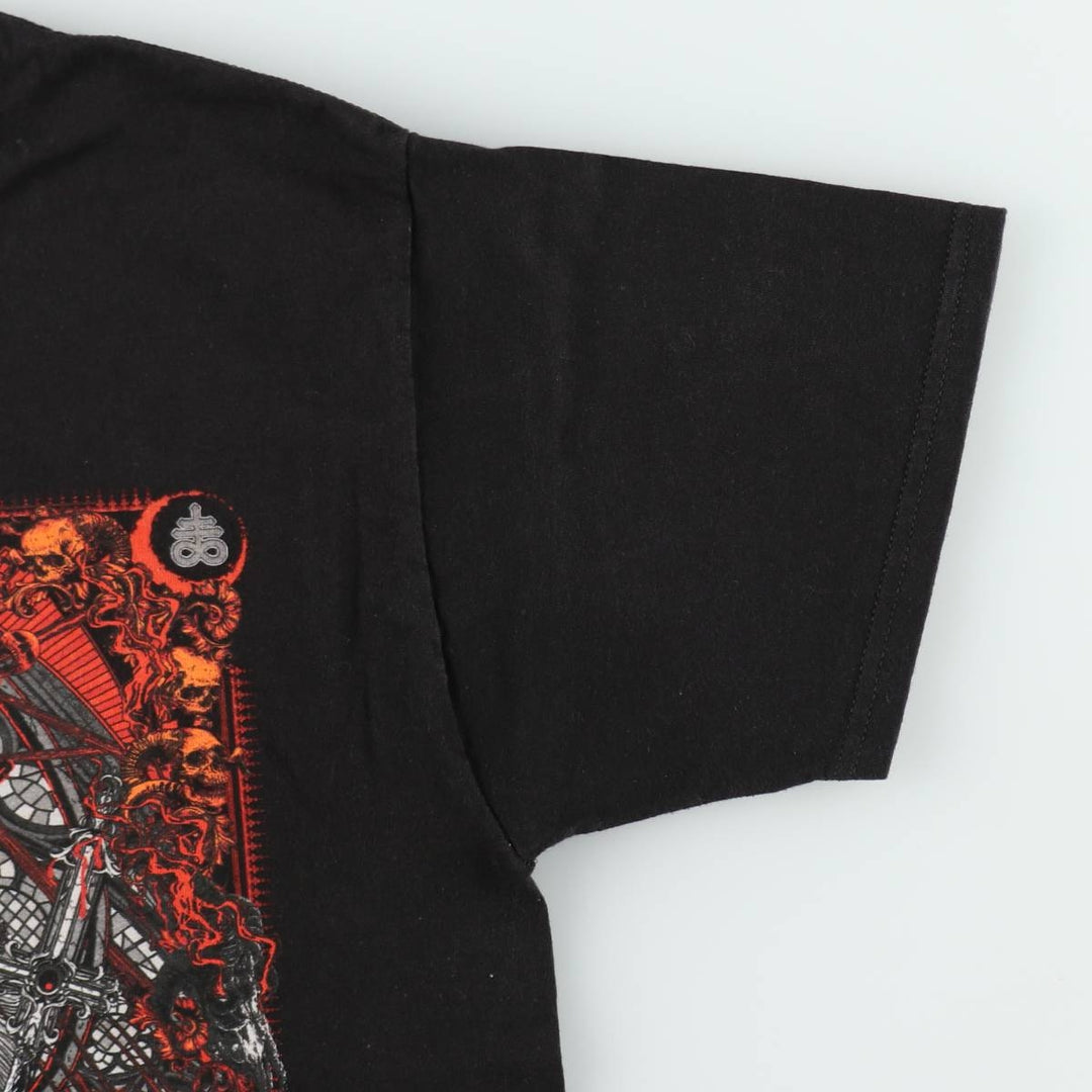 Hanes SLAYER Band T-Shirt, Men's Size Medium cotton black type Vintage Second Hand