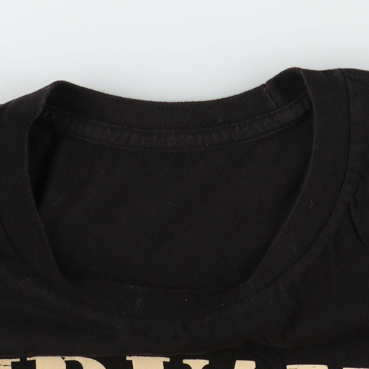 NIRVANA Nirvana Band T-shirt, Band T, Men's XL size unclear black type Vintage Second Hand