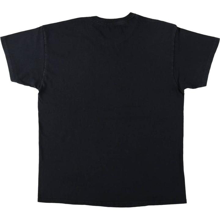 NIRVANA Nirvana Band T-shirt, Band T, Men's L size cotton black type Vintage Second Hand