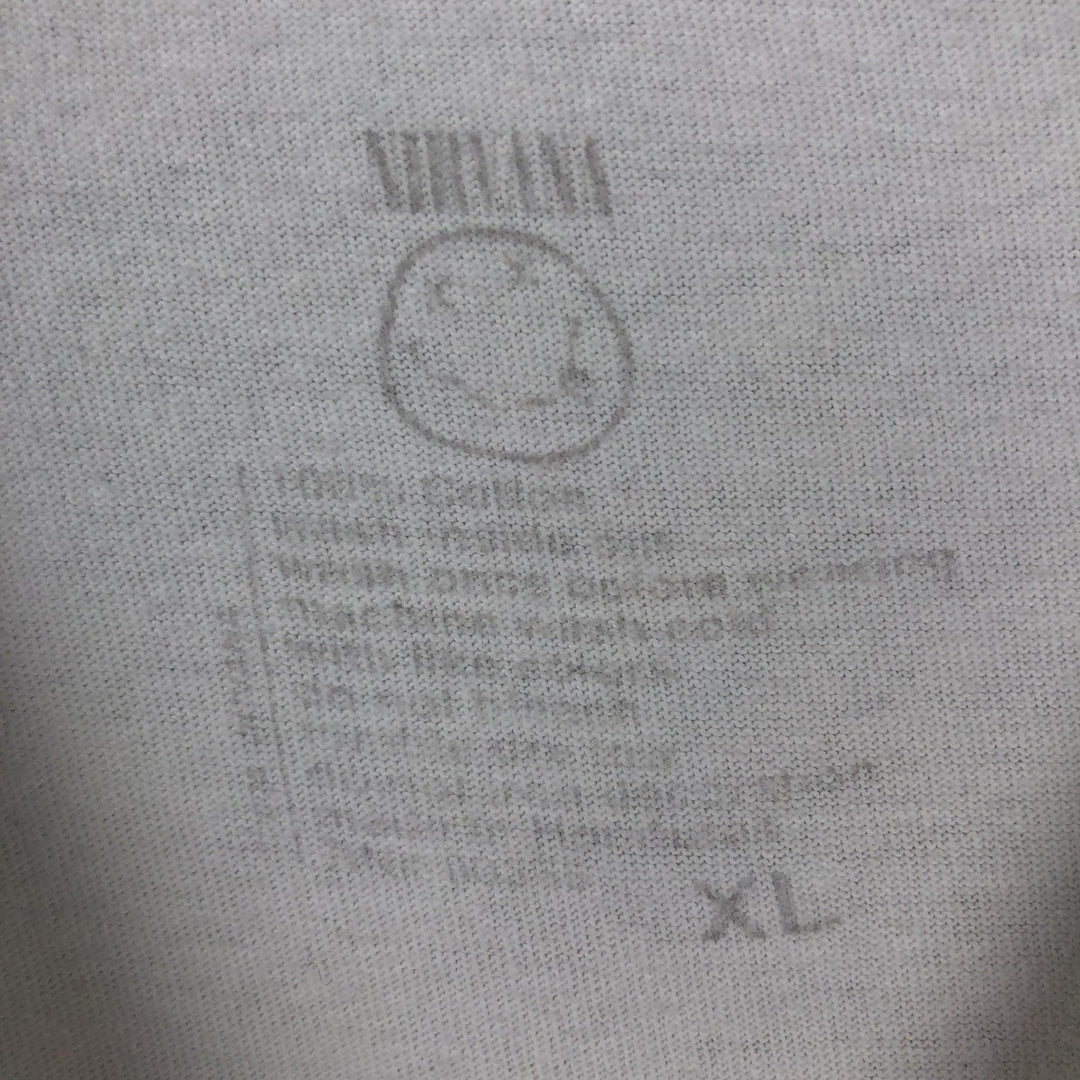 NIRVANA Nirvana Band T-shirt, Band T, Men's XL size cotton white type Vintage Second Hand