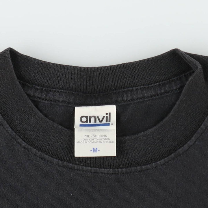 Anvil BLINK-182 Band T-Shirt (Men's Size M) cotton black type Vintage Second Hand