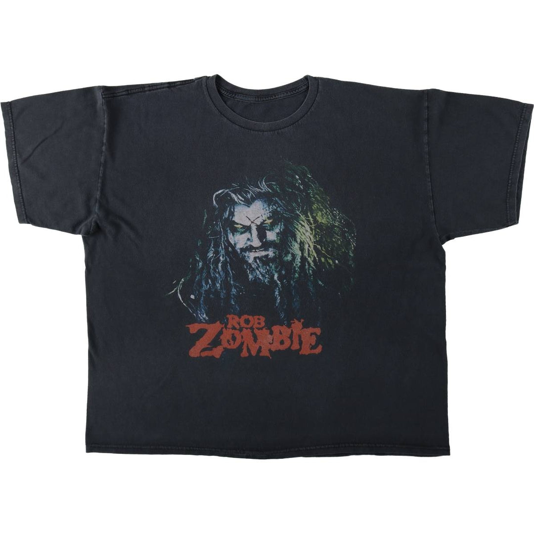 Rob Zombie Rob Zombie Band T-shirt Band T Men's XL size unclear black type Vintage Second Hand