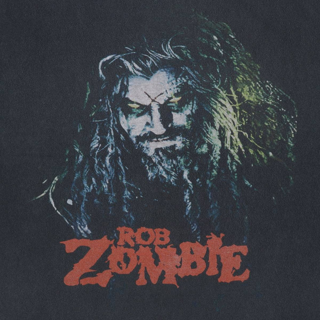 Rob Zombie Rob Zombie Band T-shirt Band T Men's XL size unclear black type Vintage Second Hand
