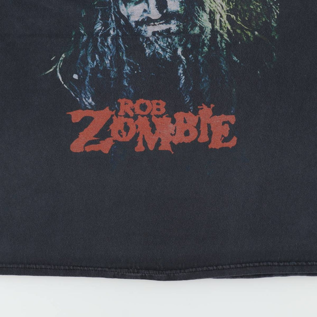 Rob Zombie Rob Zombie Band T-shirt Band T Men's XL size unclear black type Vintage Second Hand