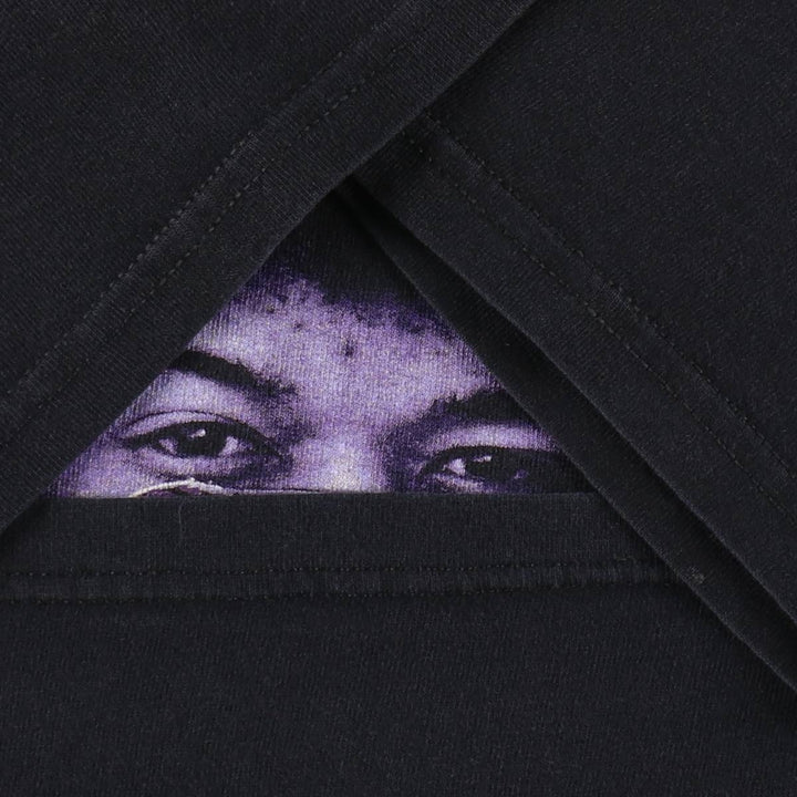 Anvil Jimi Hendrix Print Band T-Shirt (Men's Size L) cotton black type Vintage Second Hand