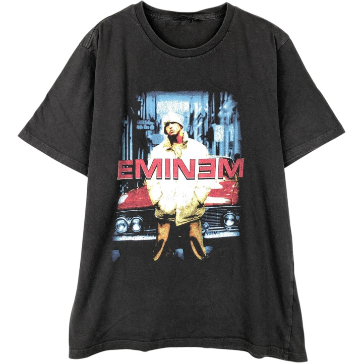 Eminem Rap T-Shirt (Men's Size M) unclear black type Vintage Second Hand