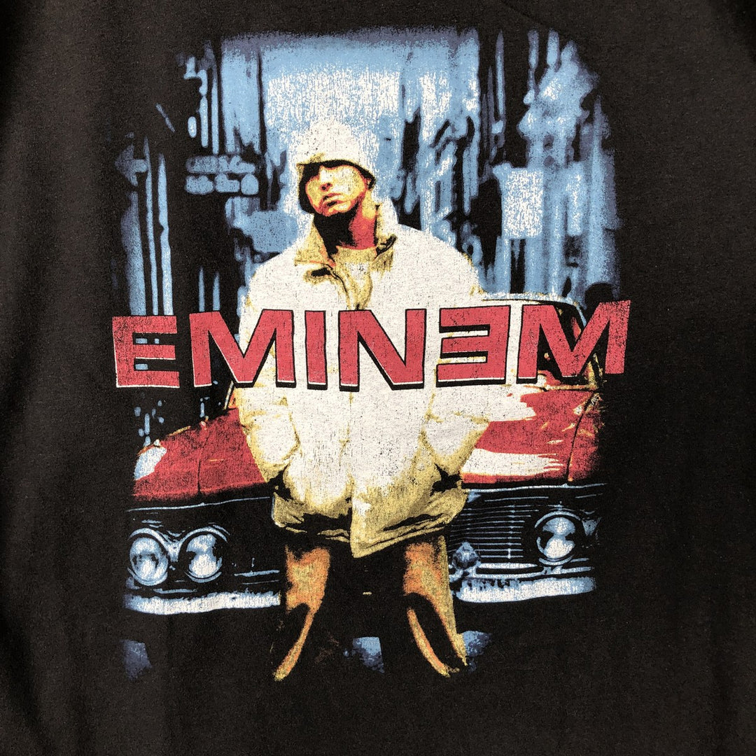 Eminem Rap T-Shirt (Men's Size M) unclear black type Vintage Second Hand