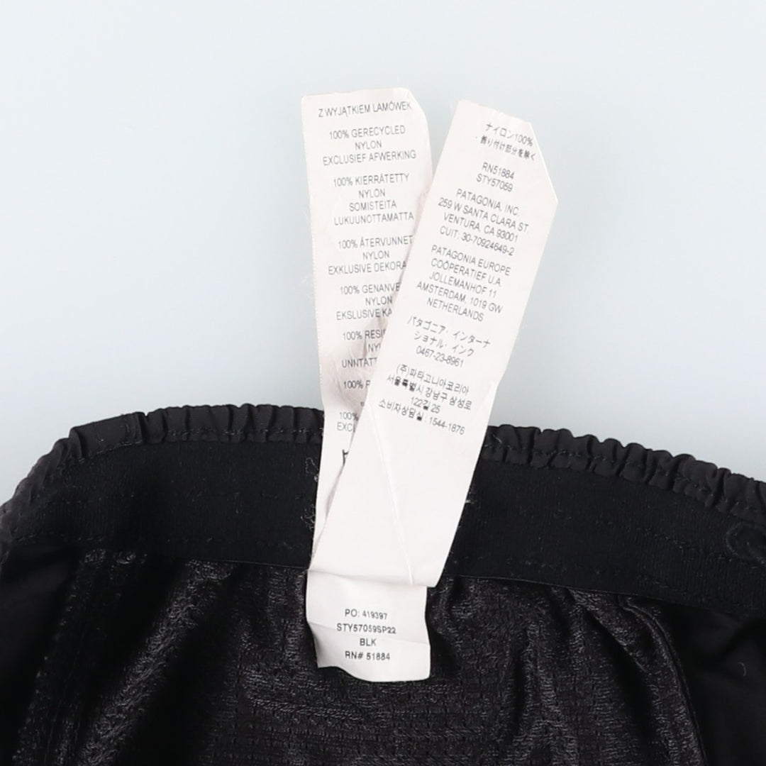 Patagonia BAGGIES SHORTS 5 (5-inch) Nylon Shorts (Women's Size S) Nylon black type Vintage Second Hand