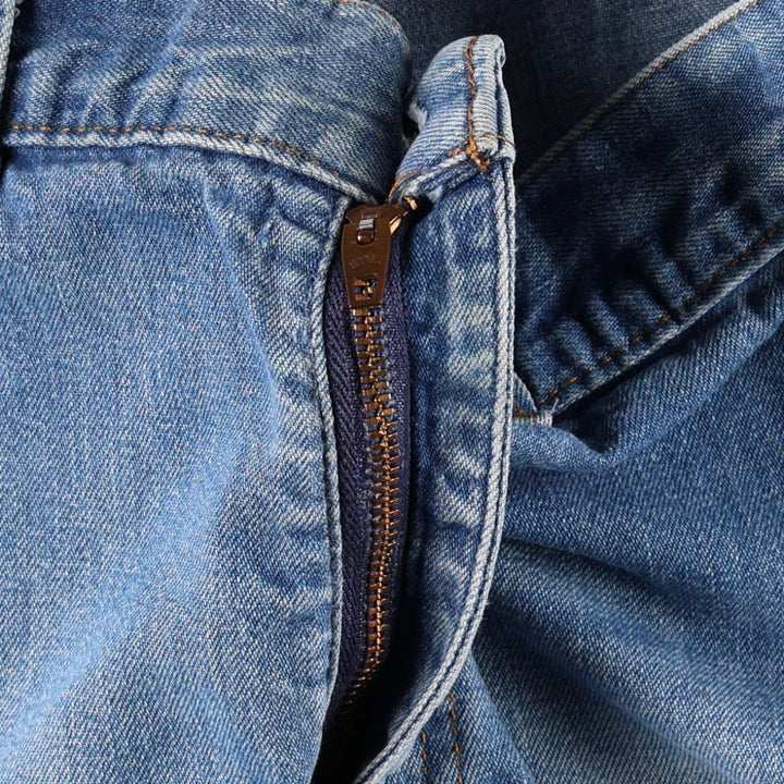 1970'S Levi's Orange Tab Straight Denim Pants, Women's Size L (W29 equivalent), Vintage unclear blue type Vintage Second Hand