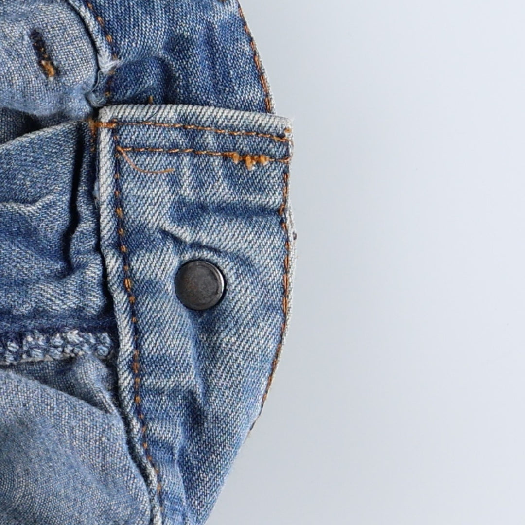 1970'S Levi's Orange Tab Straight Denim Pants, Women's Size L (W29 equivalent), Vintage unclear blue type Vintage Second Hand