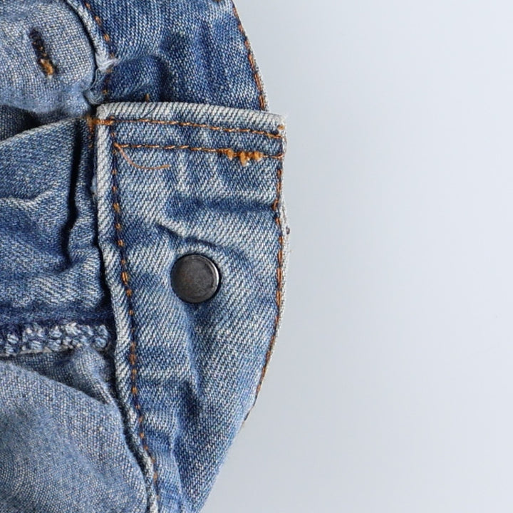 1970'S Levi's Orange Tab Straight Denim Pants, Women's Size L (W29 equivalent), Vintage unclear blue type Vintage Second Hand