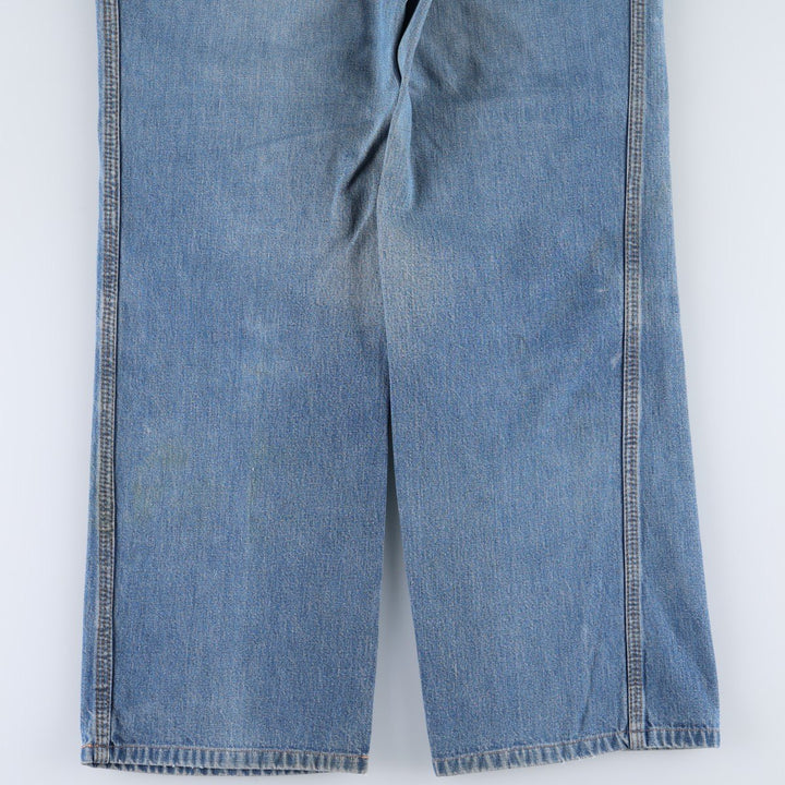 1970'S Levi's Orange Tab Straight Denim Pants, Women's Size L (W29 equivalent), Vintage unclear blue type Vintage Second Hand