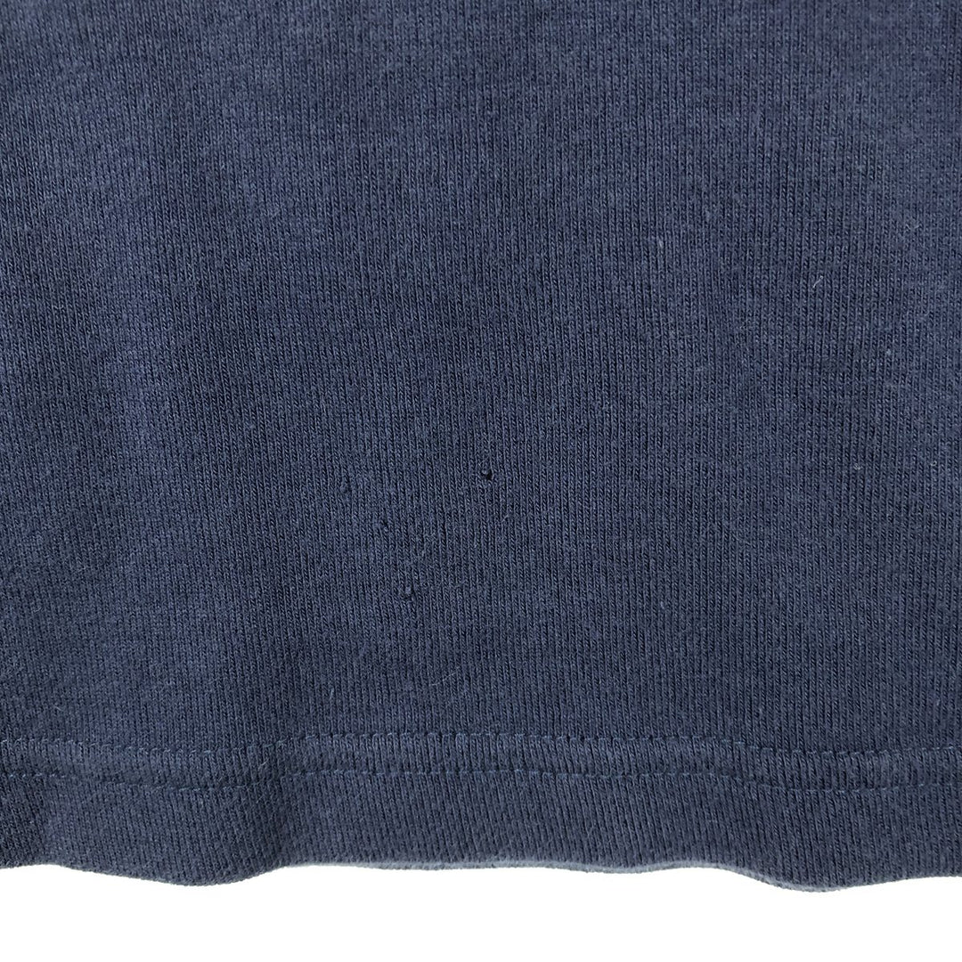 Ralph Lauren RALPH LAUREN SPORT Long T-shirt Long T Women's L size cotton navy blue type Vintage Second Hand