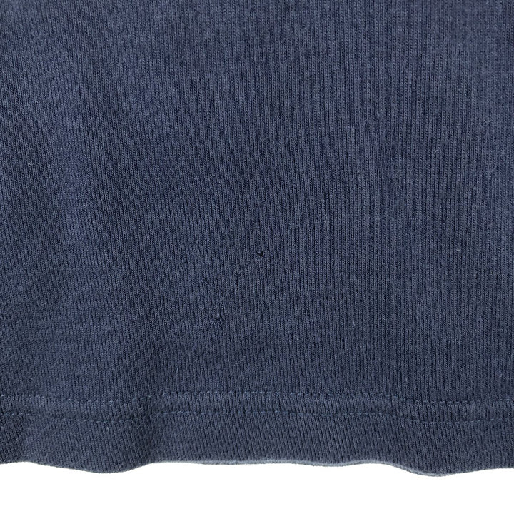 Ralph Lauren RALPH LAUREN SPORT Long T-shirt Long T Women's L size cotton navy blue type Vintage Second Hand