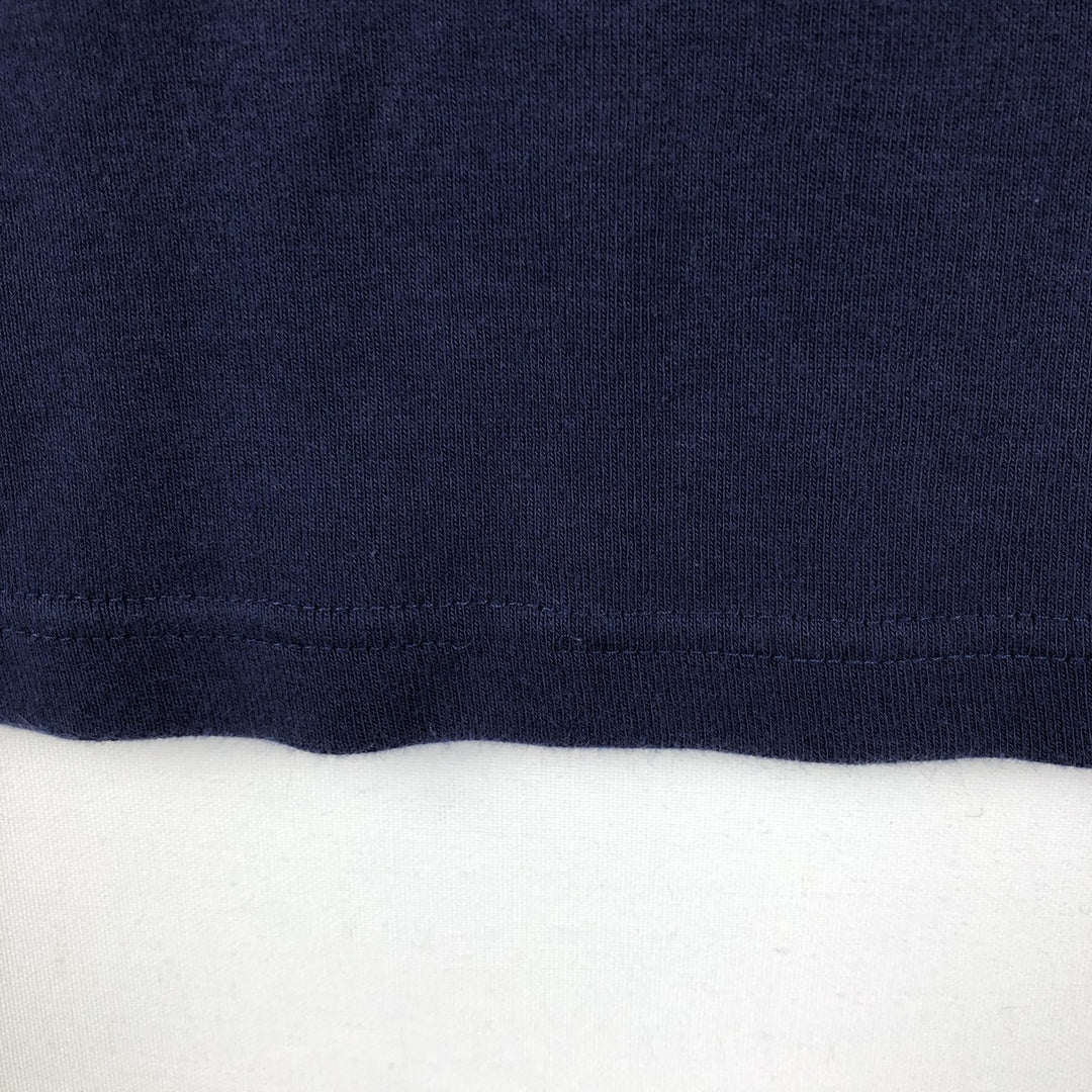 Ralph Lauren RALPH LAUREN SPORT Long T-shirt Long T Women's L size cotton navy blue type Vintage Second Hand