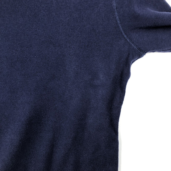 Ralph Lauren RALPH LAUREN SPORT Long T-shirt Long T Women's L size cotton navy blue type Vintage Second Hand