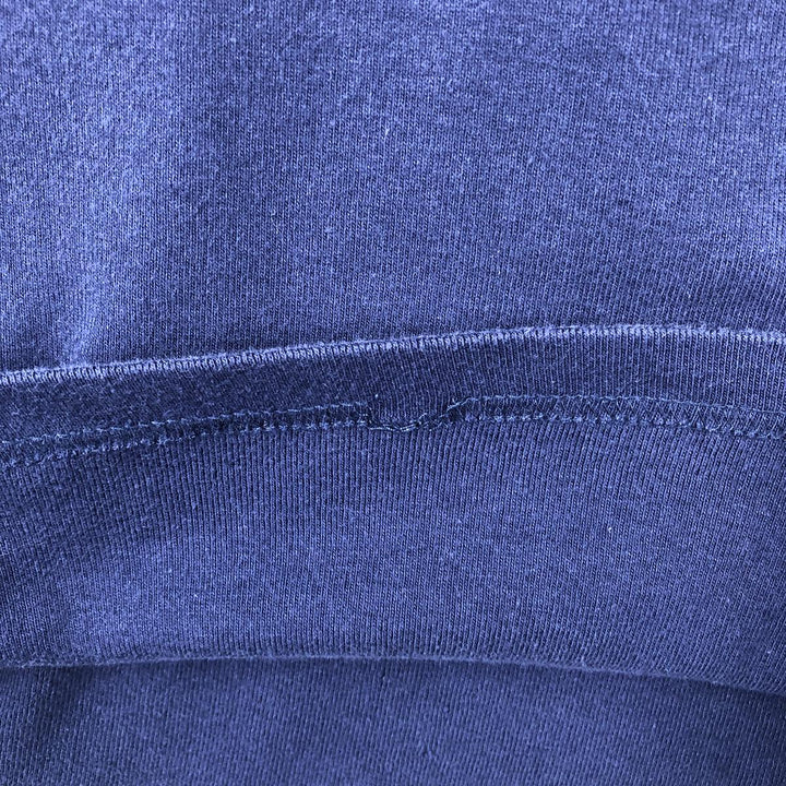 Ralph Lauren RALPH LAUREN SPORT Long T-shirt Long T Women's L size cotton navy blue type Vintage Second Hand