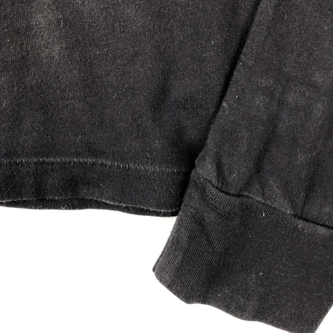 NIRVANA Long-Sleeve Band T-Shirt (Women's Size S) cotton black type Vintage Second Hand