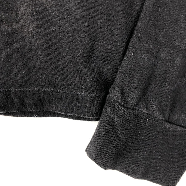 NIRVANA Long-Sleeve Band T-Shirt (Women's Size S) cotton black type Vintage Second Hand