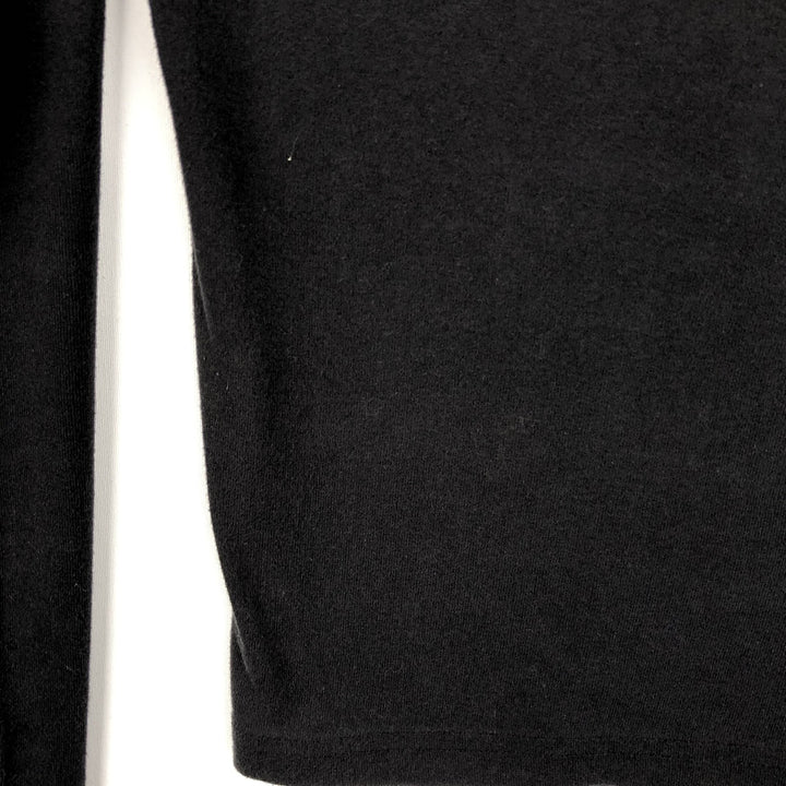 Harley-Davidson Long-Sleeve T-Shirt with Light Stones (Women's Size XL) cotton black type Vintage Second Hand