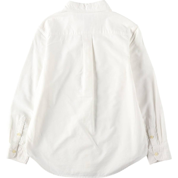 Ralph Lauren long sleeve button down shirt, women's size S cotton white type Vintage Second Hand