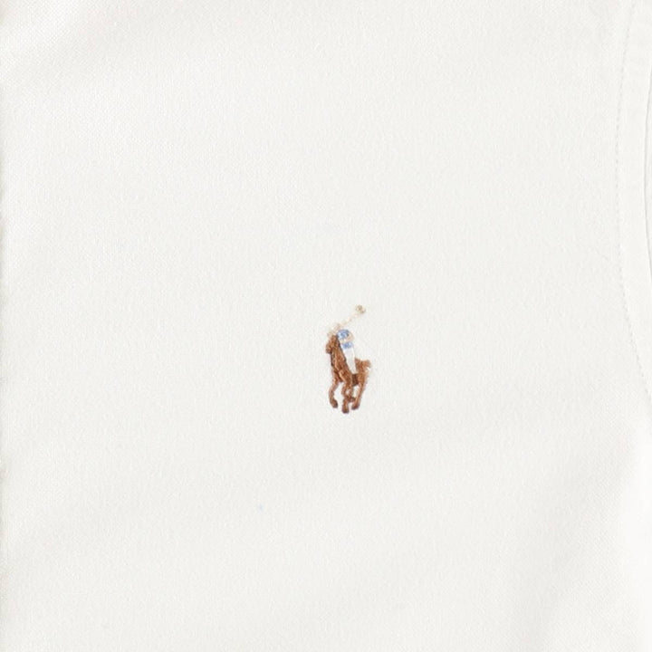 Ralph Lauren long sleeve button down shirt, women's size S cotton white type Vintage Second Hand