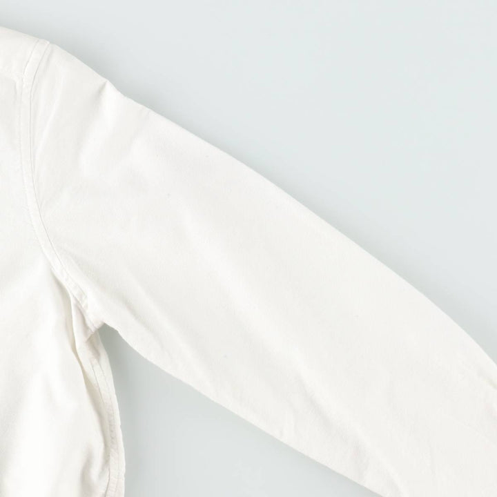 Ralph Lauren long sleeve button down shirt, women's size S cotton white type Vintage Second Hand