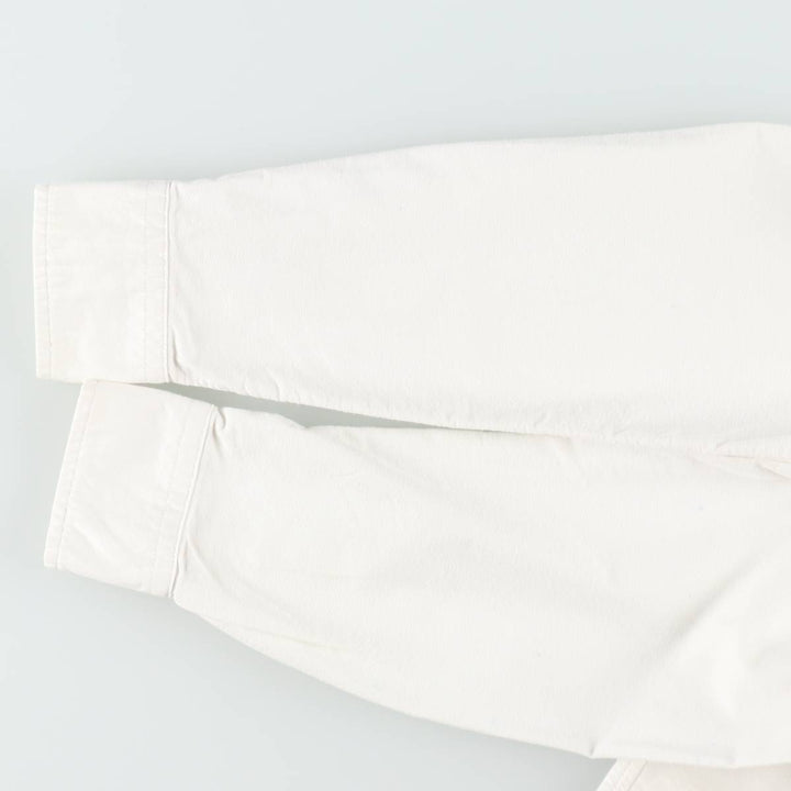 Ralph Lauren long sleeve button down shirt, women's size S cotton white type Vintage Second Hand