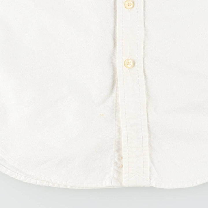 Ralph Lauren long sleeve button down shirt, women's size S cotton white type Vintage Second Hand