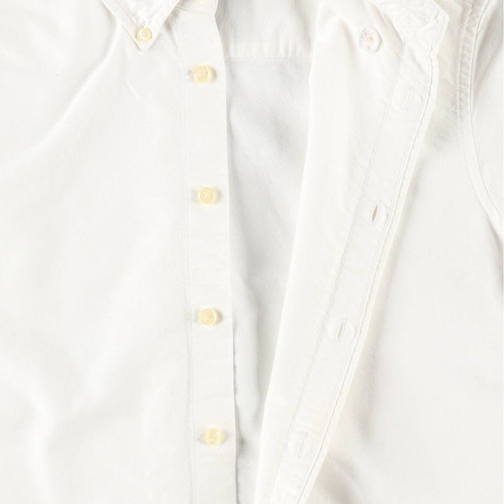 Ralph Lauren long sleeve button down shirt, women's size S cotton white type Vintage Second Hand