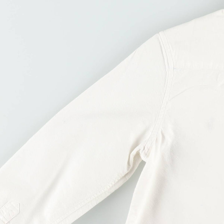Ralph Lauren long sleeve button down shirt, women's size S cotton white type Vintage Second Hand