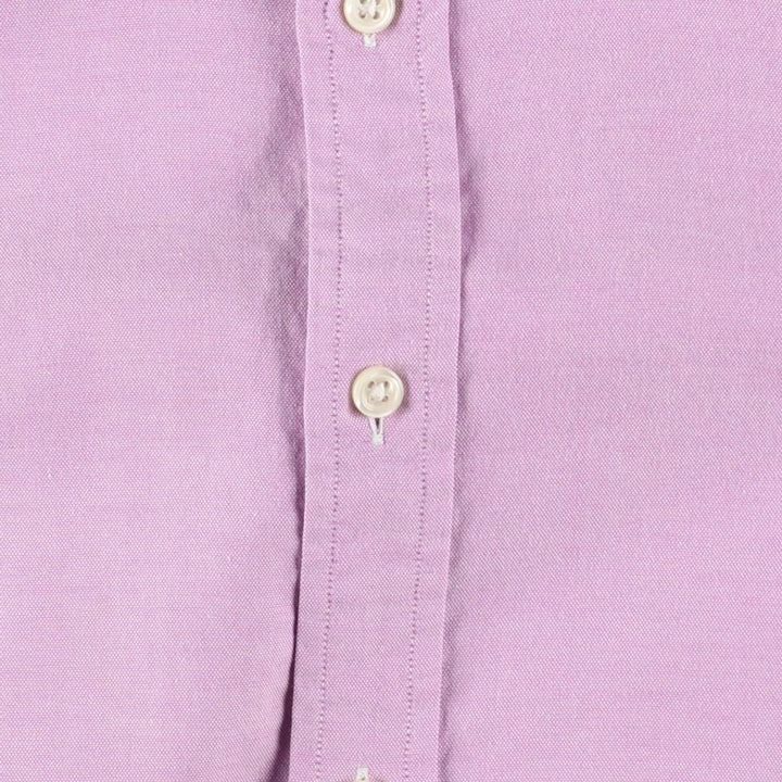 Ralph Lauren Slim Fit Long Sleeve Button-Down Shirt, Women's Size L cotton purple type Vintage Second Hand