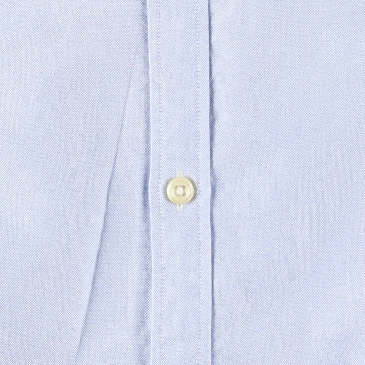 Ralph Lauren SLIM FIT Long-Sleeve Button-Down Shirt (Women's Size S) cotton Blue type light blue Vintage Second Hand