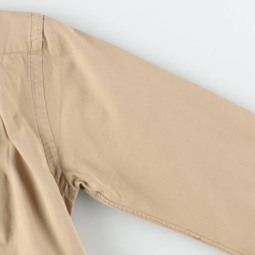 Ralph Lauren POLO by Ralph Lauren Long-Sleeve Cotton Shirt, Men's Size XS (approx.) cotton Beige type Vintage Second Hand