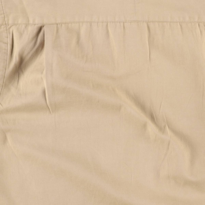 Ralph Lauren POLO by Ralph Lauren Long-Sleeve Cotton Shirt, Men's Size XS (approx.) cotton Beige type Vintage Second Hand