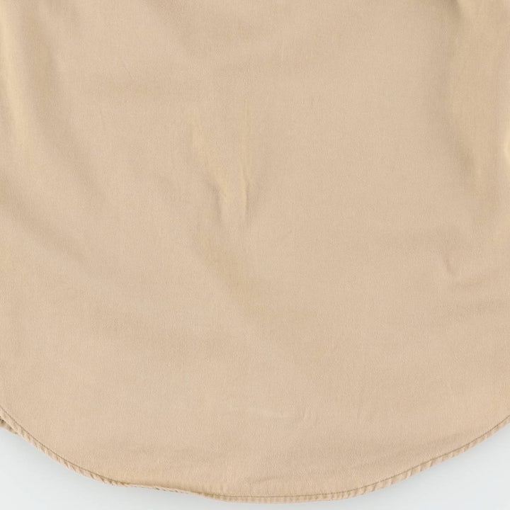 Ralph Lauren POLO by Ralph Lauren Long-Sleeve Cotton Shirt, Men's Size XS (approx.) cotton Beige type Vintage Second Hand